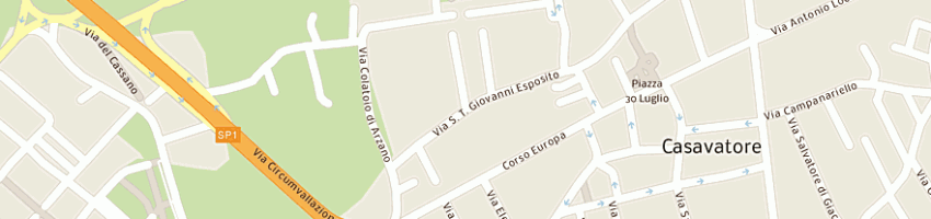 Mappa della impresa tgm di michele trapani a CASAVATORE