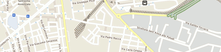 Mappa della impresa centralgarage a NAPOLI