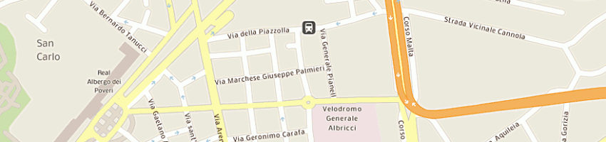 Mappa della impresa zoe games sas di veronica brancaccio e c a NAPOLI