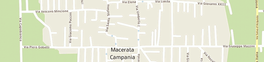 Mappa della impresa direzione didattica statale - plesso g rodari a MACERATA CAMPANIA