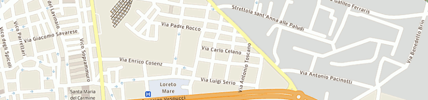 Mappa della impresa fratelli fiola michele a NAPOLI