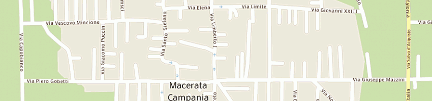 Mappa della impresa munno giuseppe a MACERATA CAMPANIA