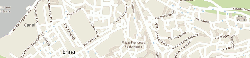 Mappa della impresa cammarata giovanni a ENNA