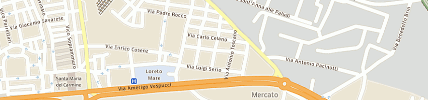 Mappa della impresa caponetti gaetano a NAPOLI