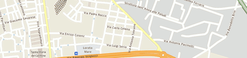 Mappa della impresa casetllano giancarlo a NAPOLI