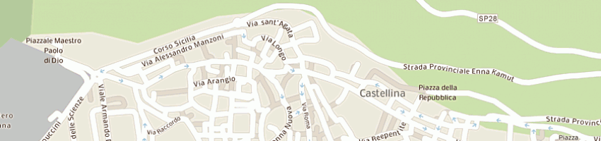 Mappa della impresa guarasci a ENNA