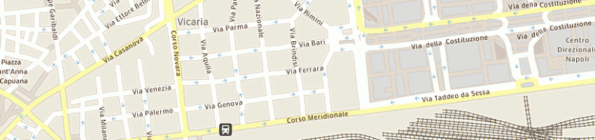 Mappa della impresa mangini vincenzo a NAPOLI