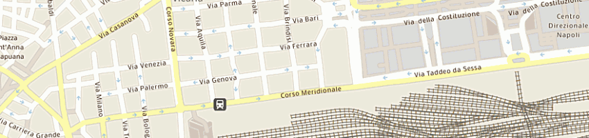 Mappa della impresa hotel ginevra di manzo anna a NAPOLI