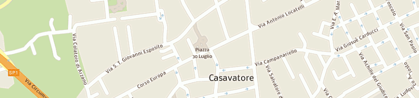 Mappa della impresa orefice francesco a CASAVATORE