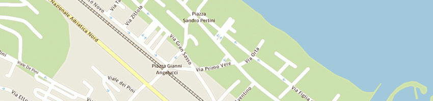 Mappa della impresa parrucchiere miccoli gabriele a FRANCAVILLA AL MARE