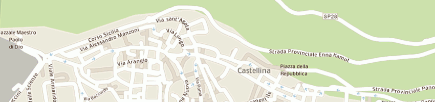 Mappa della impresa assennato sorelle a ENNA