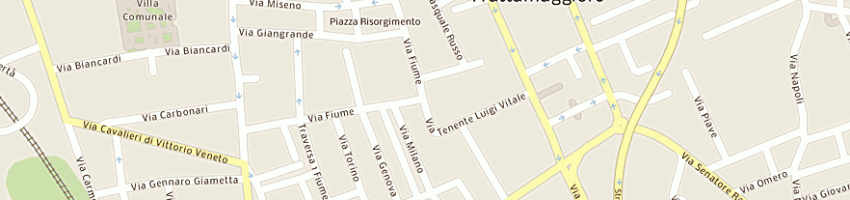 Mappa della impresa up level beauty srl a FRATTAMAGGIORE