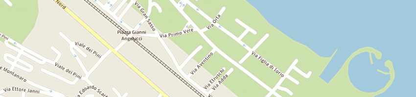 Mappa della impresa parrucchieri fiorenzo di lizio a FRANCAVILLA AL MARE