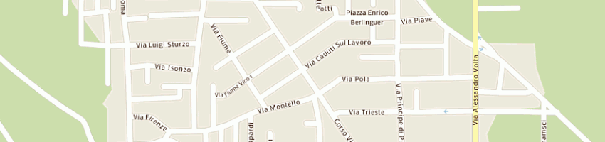 Mappa della impresa antico caffe' di domenico oliva sas a PORTICO DI CASERTA