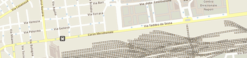 Mappa della impresa marcone luciano e c a NAPOLI