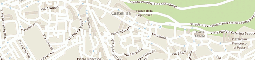 Mappa della impresa lavanderia la splendor di carro antonietta a ENNA