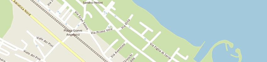 Mappa della impresa pizzeria pub green dragon a FRANCAVILLA AL MARE