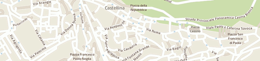 Mappa della impresa russo leonardo giuseppe a ENNA