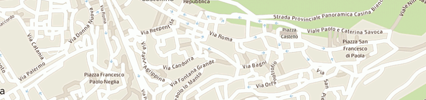 Mappa della impresa napoli francesco a ENNA