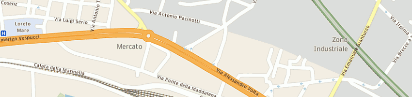 Mappa della impresa xpuntoc snc di katibe roseli aprecida e giorgia mele a NAPOLI