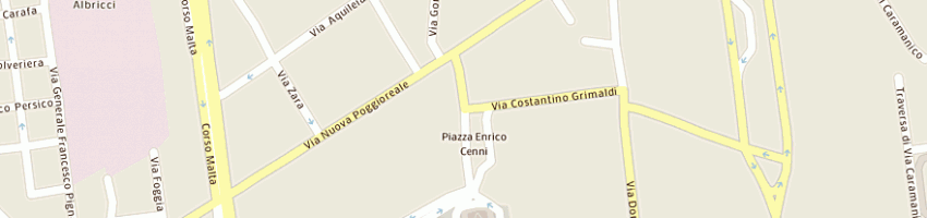 Mappa della impresa garage biscardi snc di brancaccio bruna e c a NAPOLI