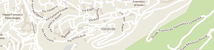 Mappa della impresa panificio valverde domini a ENNA