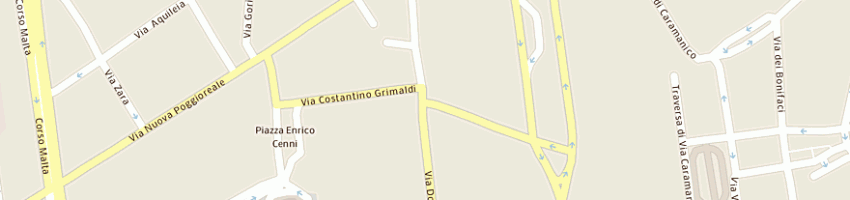 Mappa della impresa mima infissi snc di migliaccio s e russo r a NAPOLI