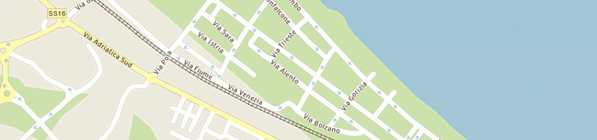 Mappa della impresa march sas di antonio paolini e c a FRANCAVILLA AL MARE