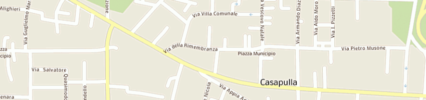 Mappa della impresa comune casapulla scuola elementare a CASAPULLA