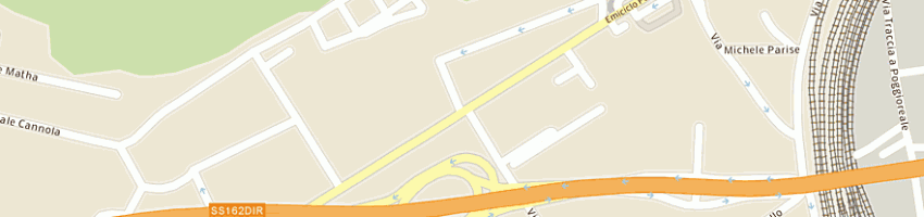 Mappa della impresa olicarb sas di crocetta antonino e c a NAPOLI