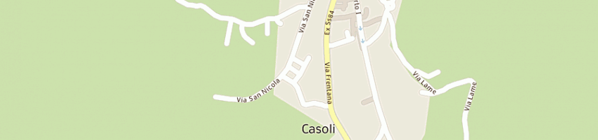 Mappa della impresa spinelli paride merigliano a CASOLI