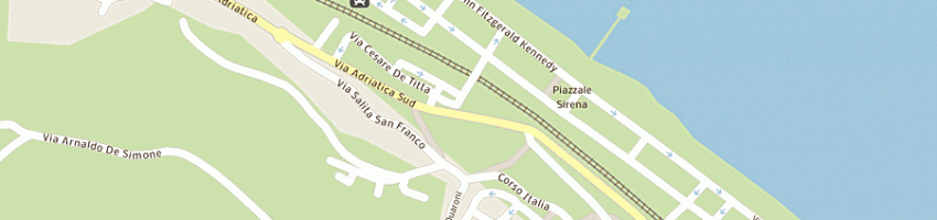 Mappa della impresa hotel claila a FRANCAVILLA AL MARE