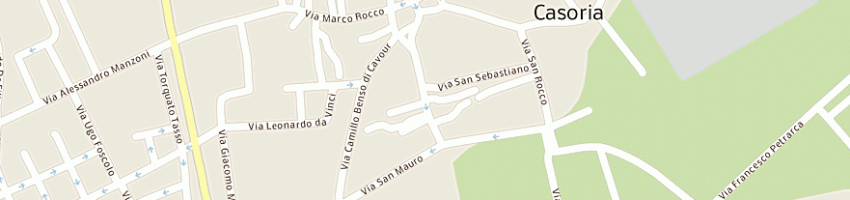 Mappa della impresa eredi salzano luigi in persona di salzano pasquale e maglione lucia a CASORIA