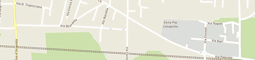 Mappa della impresa stanet spa a CASAPULLA