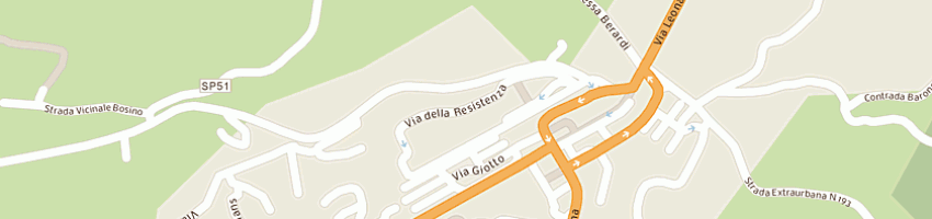 Mappa della impresa scuola materna a ENNA