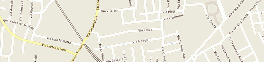 Mappa della impresa rolli sas di rolli antonio e c a CASORIA