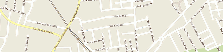 Mappa della impresa studio arredi sas a CASORIA