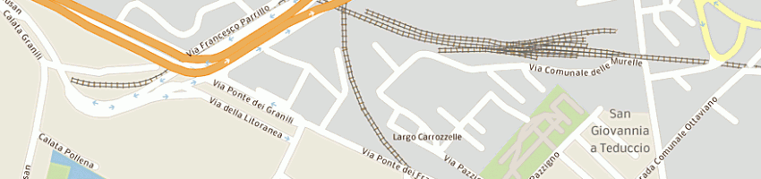Mappa della impresa rinim sas di rinaldi salvatore e c a NAPOLI