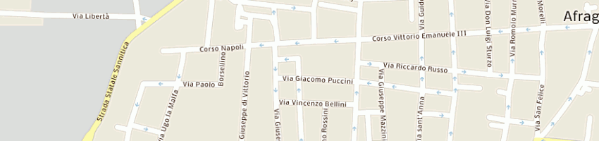 Mappa della impresa ine service sas di paolo del piano e c a AFRAGOLA