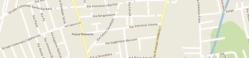 Mappa della impresa autoricambi falco sas di falco felice e c a CAIVANO