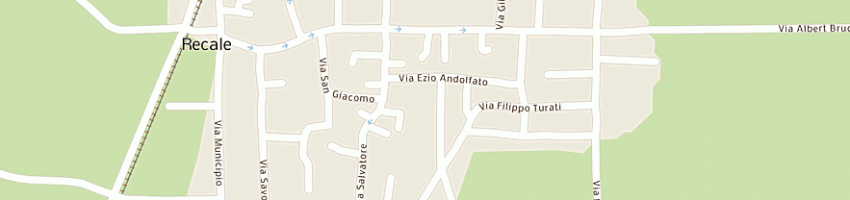 Mappa della impresa autodemolizione razzano di antonio razzano sas  in sigla  autodemolizione razzan a RECALE