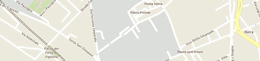 Mappa della impresa jannone arm spa a NAPOLI