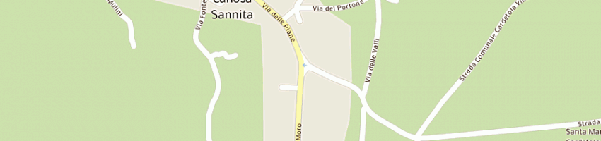 Mappa della impresa flli berardinucci snc di berardinucci vincenzo e nicola a CANOSA SANNITA