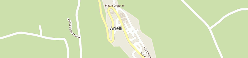 Mappa della impresa bar pasticceria 'desire' a ARIELLI