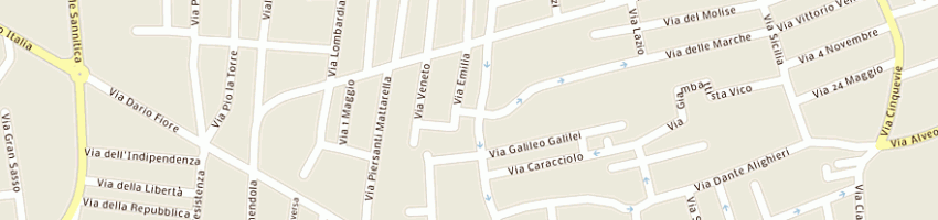 Mappa della impresa giustino antonio a AFRAGOLA