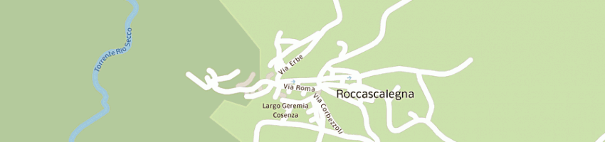 Mappa della impresa falegnameria lalli sas di lalli a ROCCASCALEGNA