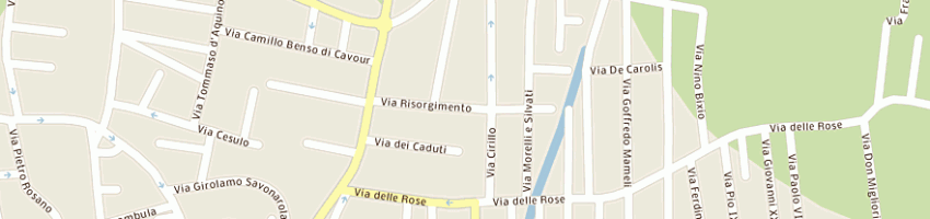 Mappa della impresa studio odontoiatrico dental 2000 a CAIVANO