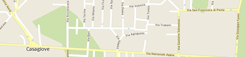 Mappa della impresa elmeg sas di lidia morante e c a CASAGIOVE