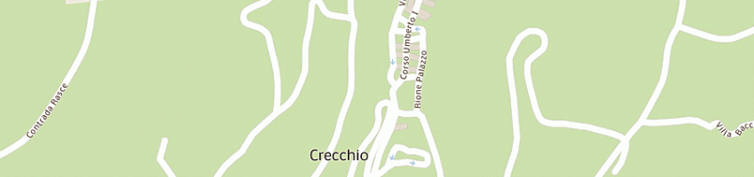 Mappa della impresa mancinelli natalino a CRECCHIO