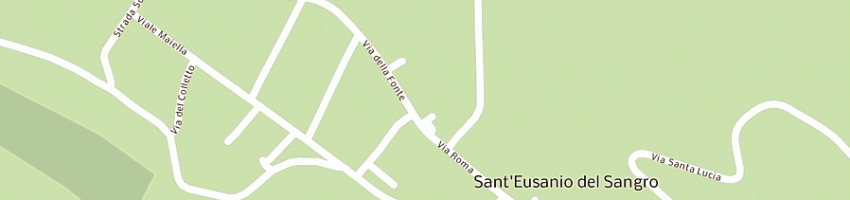 Mappa della impresa centro appalti srl a SANT EUSANIO DEL SANGRO